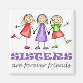 Aimant Les soeurs sont pour toujours (Devant)