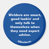 Aimant Les soudeurs sont ... (Devant)