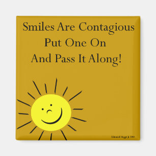 Aimant Les sourires sont Contaigous !