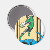 Aimant Les superhéros en action (Recto/Verso)