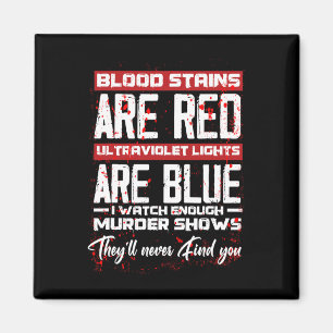 Aimant Les Taches De Sang Sont Rouges Les Lumières UlUV S