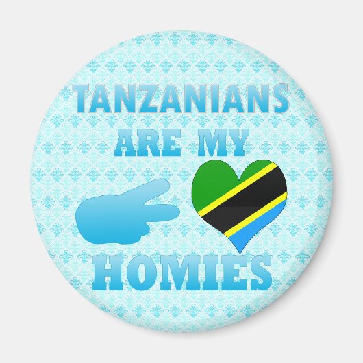 Aimant Les Tanzaniens sont mes Hommes (Devant)