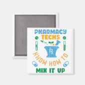 Aimant Les Techniciens En Pharmacie Savent Comment Le Mél (Recto/Verso)