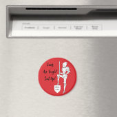 Aimant "Les temps sont durs ! Équipez-vous !"  (In Situ (Lave-vaisselle))