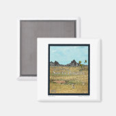 Aimant Les Terres des Prairies du Dakota du Sud (Recto/Verso)