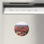 Aimant Les toits rouges de Prague (In Situ (Lave-vaisselle))