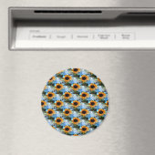 Aimant Les tournesols de Caitlin... (In Situ (Lave-vaisselle))