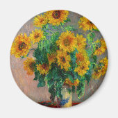 Aimant Les tournesols de Monet (Devant)