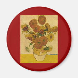 Aimant Les tournesols de Vincent van Gogh, 1878