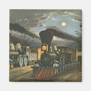 Aimant Les trains rapides de foudre, 1863