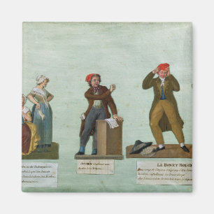 Aimant Les tricoteuses de Jacobin