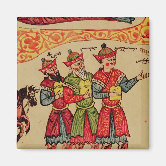 Aimant Les Trois Mages, détail de la Nativité (Devant)