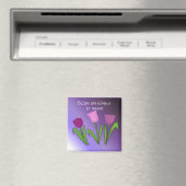 Aimant Les tulipes sont toujours de saison (In Situ (Lave-vaisselle))