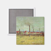 Aimant Les usines à Asnieres par Vincent van Gogh (Recto/Verso)