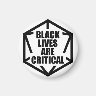 Aimant Les vies noires de BLM sont critiques [B&W]