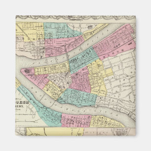 Aimant Les Villes De Pittsburgh Allegheny Cincinnati