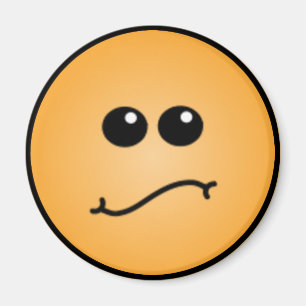 Aimant Les visages de luxe Silly