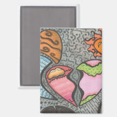 Aimant Les voies du coeur (Recto/Verso)