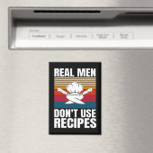 Aimant Les vrais hommes n'utilisent pas de recettes - Cui (In Situ (Lave-vaisselle))
