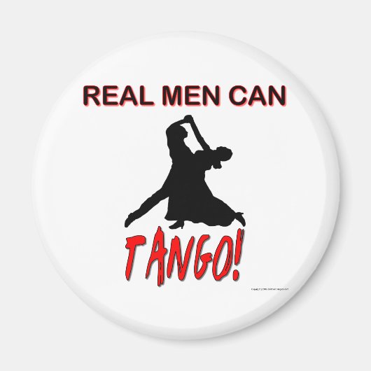 Aimant Les vrais hommes peuvent Tango (Devant)