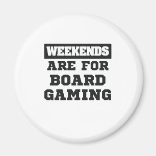 Aimant Les Week-ends-Cadeaux Du Joueur De Planche Sont Po