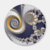 Aimant Les yeux dans le ciel - Fractal (Devant)