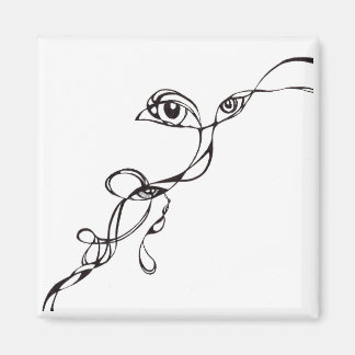 Aimant Les yeux dans le noir