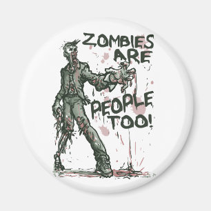 Aimant Les zombies sont des gens qui ont peur