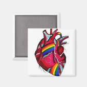 Aimant Lesbiennes Mangent Ce LGBT drôle Chat Noir (Recto/Verso)