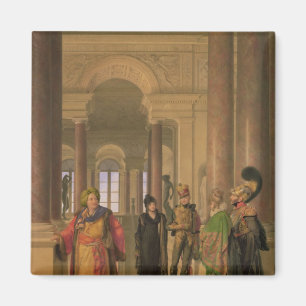 Aimant L'escalier principal du Louvre, 1817