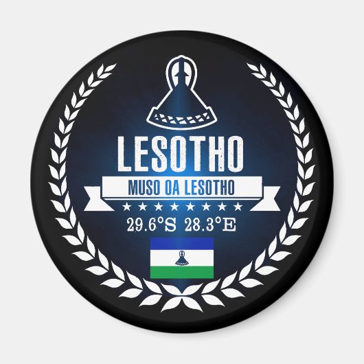 Aimant Lesotho (Devant)