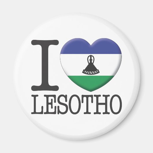 Aimant Lesotho (Devant)