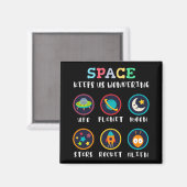 Aimant L'espace nous fait nous poser des questions (Recto/Verso)