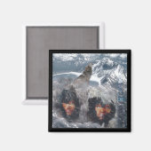 Aimant L'esprit autochtone en Alaska (Recto/Verso)