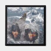 Aimant L'esprit autochtone en Alaska (Devant)