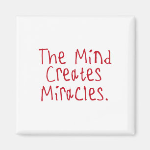 Aimant L'esprit crée un sticker Miracles1