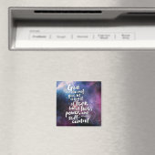 Aimant L'Esprit d'Amour de DIEU - AUCUNE PEUR - Verse de (In Situ (Lave-vaisselle))