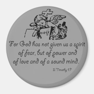 Aimant L'esprit de peur Citations bibliques