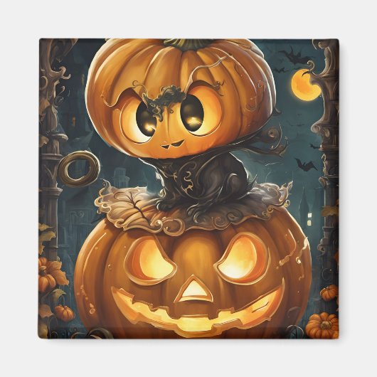 Aimant L'esprit d'Halloween (Devant)