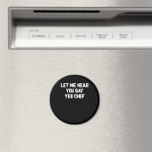 Aimant Let me hear you say | Dot (In Situ (Lave-vaisselle))