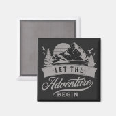 Aimant Let the adventure begin (Recto/Verso)