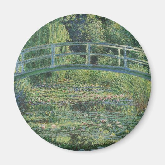 Aimant L'étang À Eau, Peinture À L'Huile Paysagère, Monet (Devant)