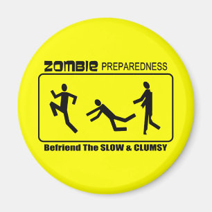Aimant L'état de préparation de zombi traitent en ami