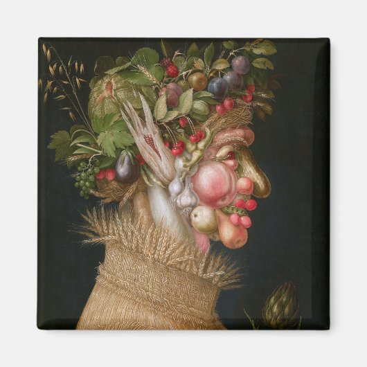 Aimant L'été, Arcimboldo (Devant)