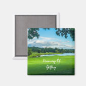 Aimant L'Été Au Golf (Recto/Verso)