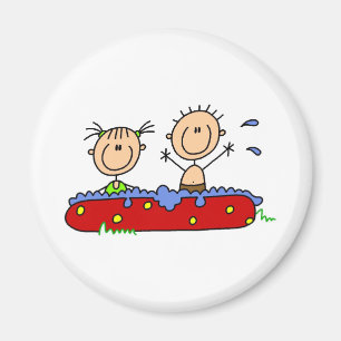 Aimant L'été dans la piscine