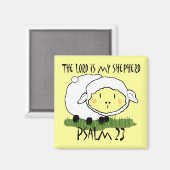 Aimant L'Éternel est mon berger Psalm 23 T-shirt bébé - U (Recto/Verso)