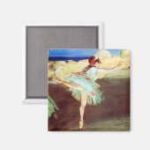 Aimant L'étoile : Danseuse sur Point by Degas (Recto/Verso)