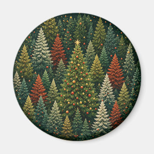 Aimant L'étoile de la forêt de minuit