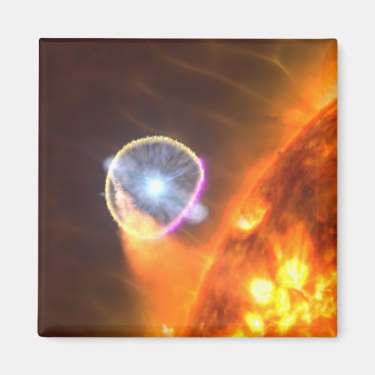 Aimant L'Étoile Naine Blanche Du Cygni V407 (Devant)